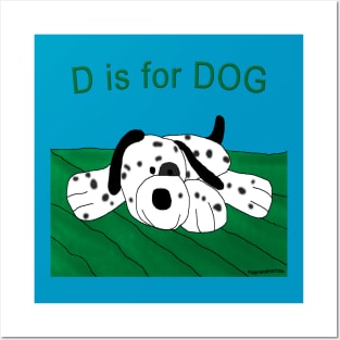 D is for DOG Posters and Art